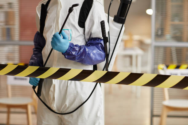 Professional Biohazard technician working in Marina, CA